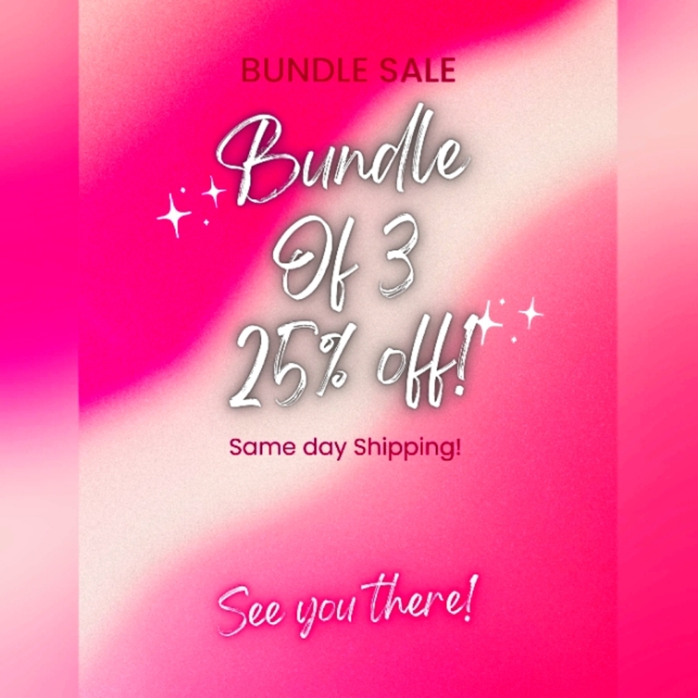 Bundle SALE ends 7/10/23 @8am